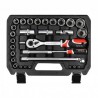 YT-12660 YATO Trusa chei tubulare cu antrenor 1/2", 60 piese