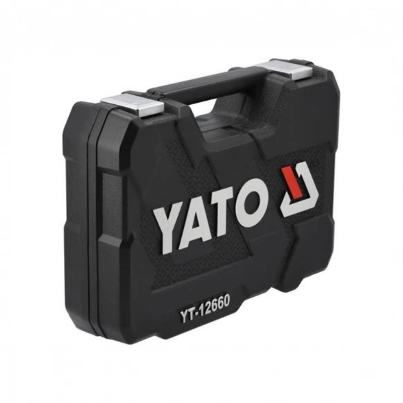 YT-12660 YATO Trusa chei tubulare cu antrenor 1/2", 60 piese