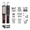 YT-085051 YATO Lampa pentru atelier, 30 + 7 led,100 LM, reincarcabila