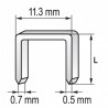 YT-7055 YATO Set de 1000 capse 14mm /0.7x11.3 mm