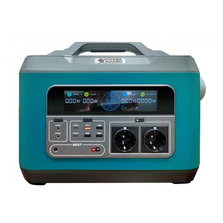 Statie acumulator portabil pentru incarcare electrica, UPS, PowerBank - 3200Wh, 3000W