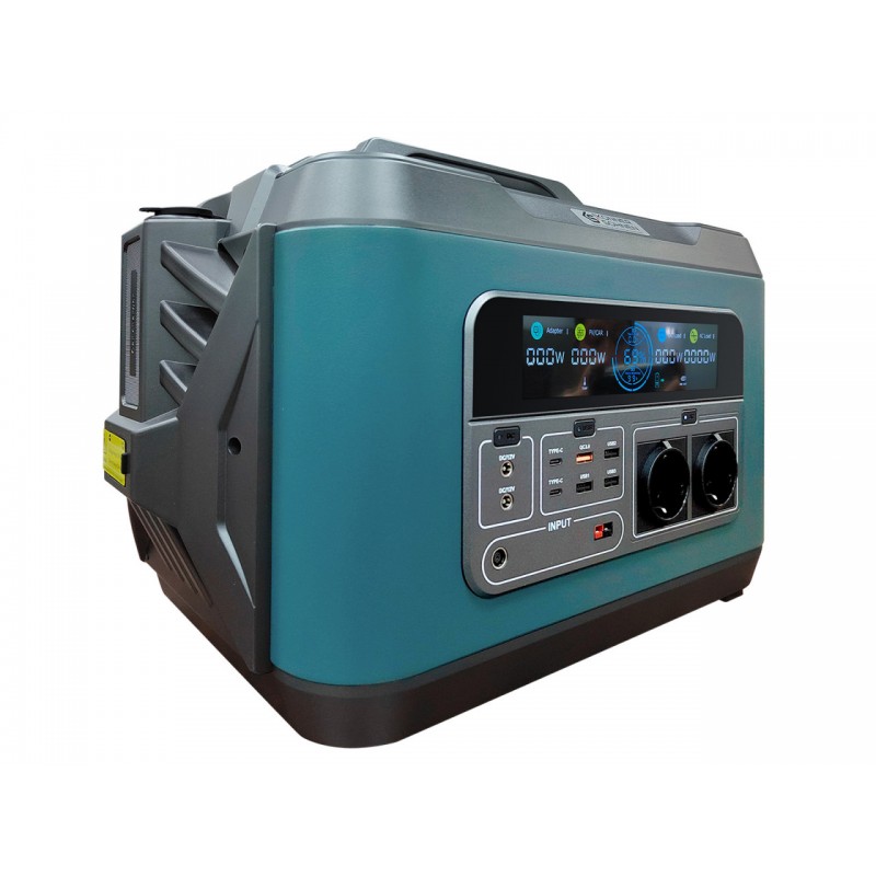Statie acumulator portabil pentru incarcare electrica, UPS, PowerBank - 3200Wh, 3000W
