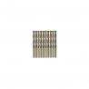 2608585880 BOSCH Set 10 burghie metal, 4x43x75 mm, prindere cilindrica
