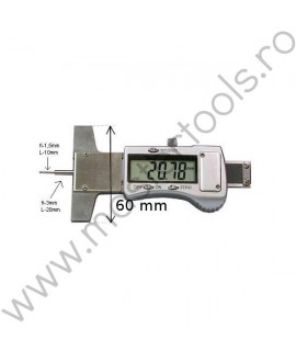 Subler de adancime cu tija extralunga MIB-Messzeuge