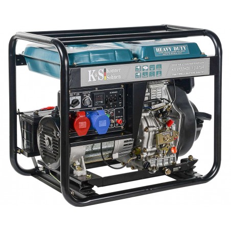 SH - Generator de curent 7.5 kW diesel - Heavy Duty - Konner & Sohnen - KS-9100DE-1/3-HD-ATSR
