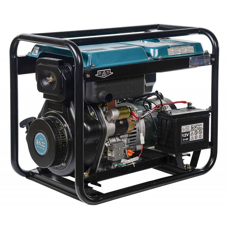 SH - Generator de curent 7.5 kW diesel - Heavy Duty - Konner & Sohnen - KS-9100DE-1/3-HD-ATSR