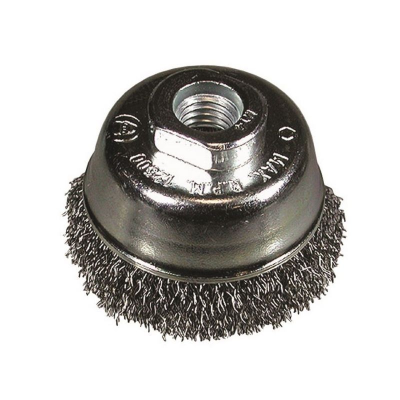 751311 HIKOKI Perie oala din sarma cu fir ondulat, M14, D 60mm, 0.3mm