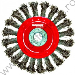 Perie rotativa din sarma RAIDER