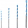 2608900645 BOSCH Set 4 burghie,multimaterial 4-8mm,prindere cilindrica