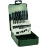 2609255032 BOSCH Set 19 burghie metal, 1-10 mm, prindere cilindrica