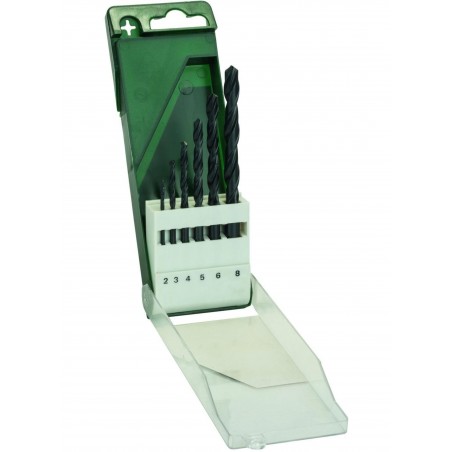 2609255029 BOSCH Set 6 burghie pentru metal,2-8mm, prindere cilindrica