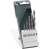 2609255326 BOSCH Set 5 burghie lemn,diametre 2-6mm,prindere hexagonala