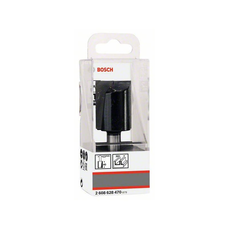 2608628470 BOSCH Freza pentru caneluri, 30x40x81 mm, tija 12 mm, lemn