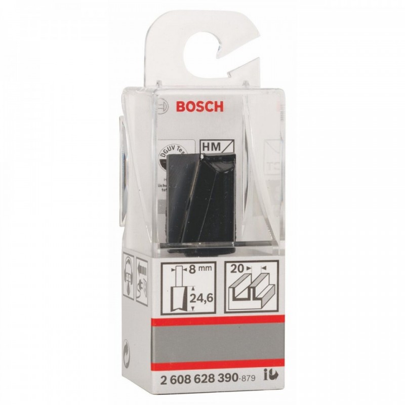 2608628470 BOSCH Freza pentru caneluri, 30x40x81 mm, tija 12 mm, lemn
