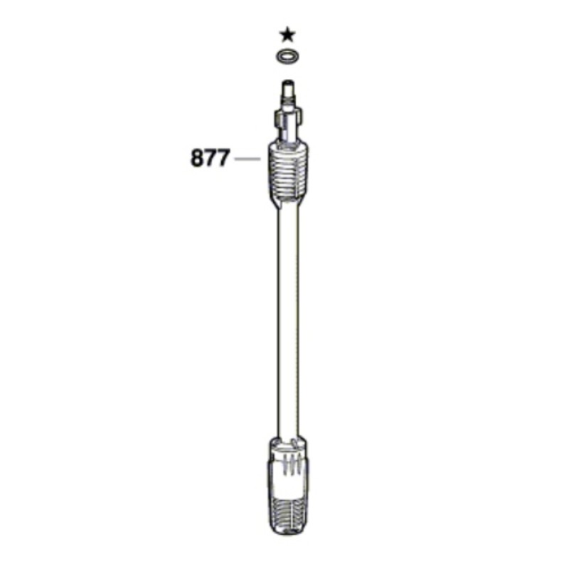 F016F05498 BOSCH Lance pentru spalatorul cu presiuneAdvancedAquatak160