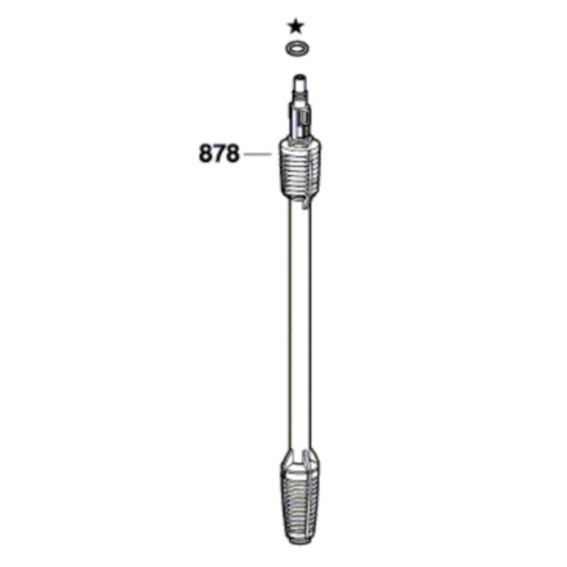 F016F05495 BOSCH Lance pentru spalatorul cu presiuneAdvancedAquatak150