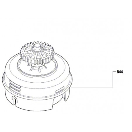 1607000DC0 BOSCH Cap taiere pentru trimmer UniversalGrassCut 18/18-260