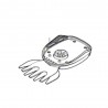 1600A01S1P BOSCH Set cutite scurte pentru foarfeca iarba EasyShear