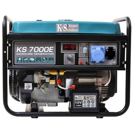 SH - Generator de curent 5.5 kW benzina PRO - Konner & Sohnen - KS-7000E