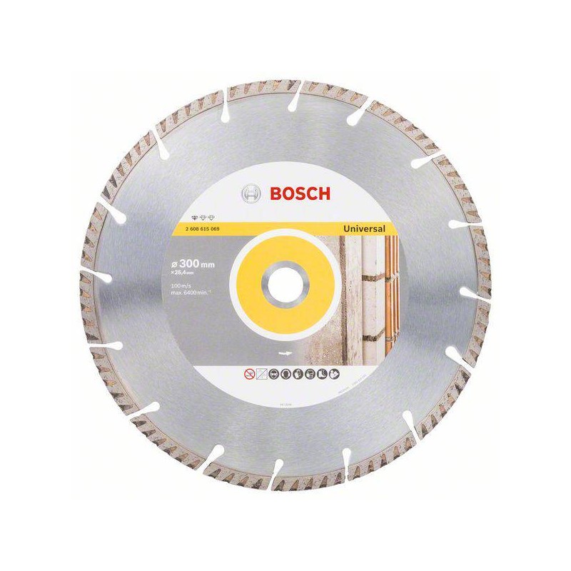 2608615069 BOSCH Disc diamantat segmentat,beton,caramida,300x25.4x3.3mm