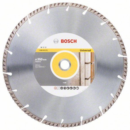 2608615071 BOSCH Disc diamantat segmentat,beton,caramida,350x25.4x3.3mm
