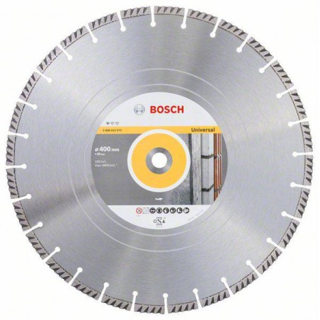 2608615072 BOSCH Disc diamantat segmentat,beton,caramida,400x20x3.3 mm