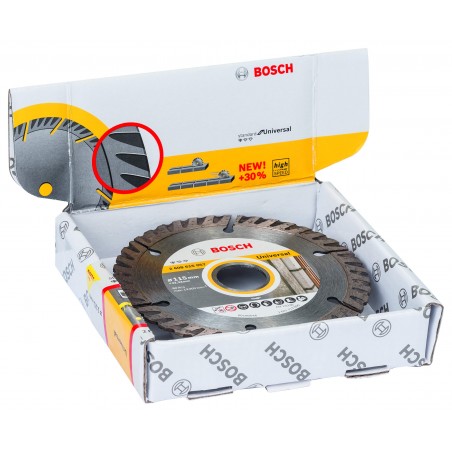 2608615064 BOSCH Set 10 discuri diamantate segmentate Universale 180x22.2mm