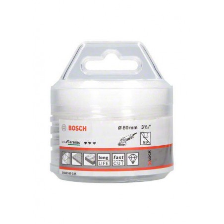 2608599025 BOSCH Carota diamantata ceramica, prindere X-LOCK, 80X35 mm