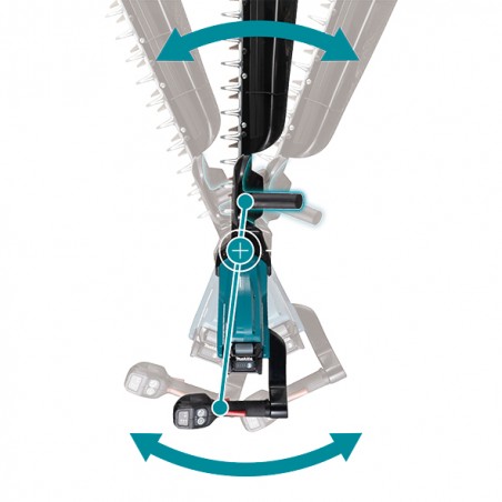 UH014GM101 MAKITA Foarfeca gardul viu 75cm, Li-Ion 40V 4Ah, incarcator