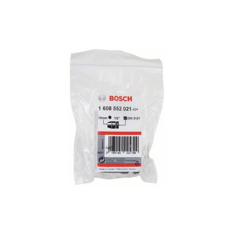 1608552021 BOSCH Cheie tubulara de impact, prindere 1/2", 19 mm