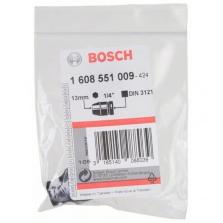 1608551009 BOSCH Cheie tubulara de impact,prindere 1/4",dimensiune13mm