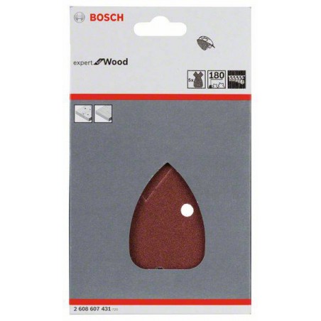 2608607431 BOSCH Set 5 foi abrazive pentru slefuire ,95 x 135 mm, G180