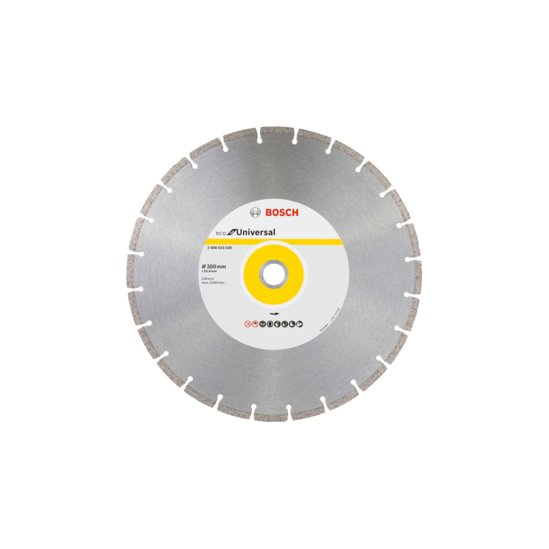2608615035 BOSCH Disc diamantat segmentat, universal, 350x25.4x3.2 mm
