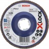 2608619212 BOSCH Disc slefuire evantai X-LOCK, metal, 125 mm, G120