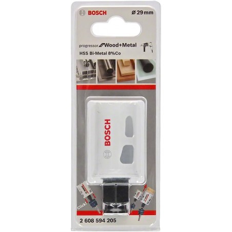 BOSCH Carota Progressor pentru lemn si metal, diametru 29mm