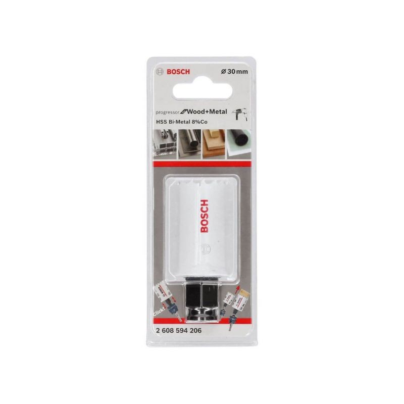 BOSCH Carota Progressor pentru lemn si metal, diametru 30mm