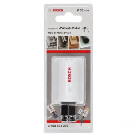 BOSCH Carota Progressor pentru lemn si metal, diametru 30mm