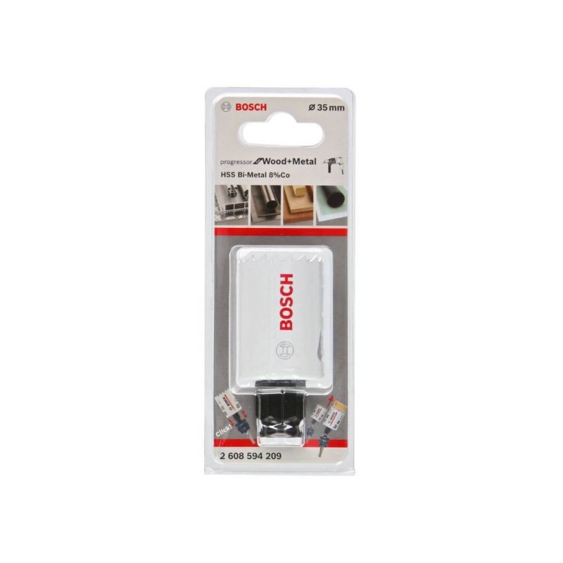 BOSCH Carota Progressor pentru lemn si metal, diametru 35mm