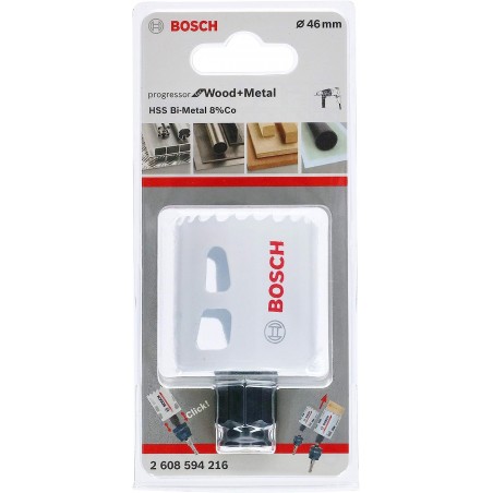 BOSCH Carota Progressor pentru lemn si metal, diametru 46mm