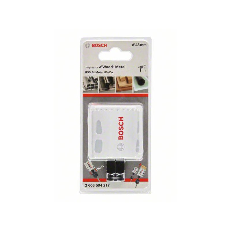 BOSCH Carota Progressor pentru lemn si metal, diametru 48mm