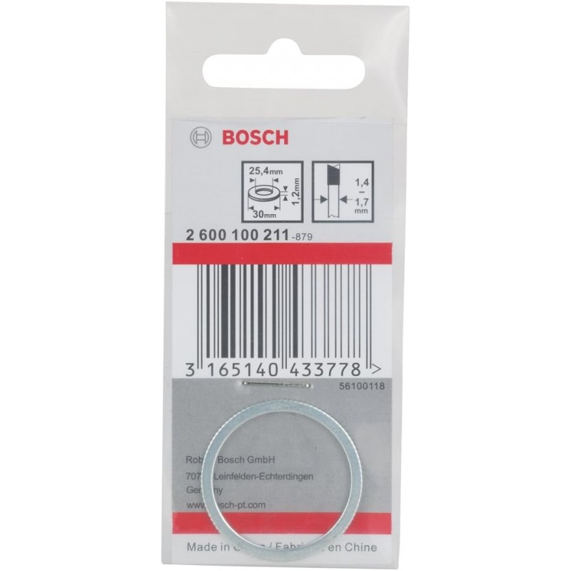 2600100211 BOSCH Inel reductie panze ferastrau circular,30x25.4x1.2 mm