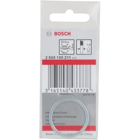 2600100211 BOSCH Inel reductie panze ferastrau circular,30x25.4x1.2 mm