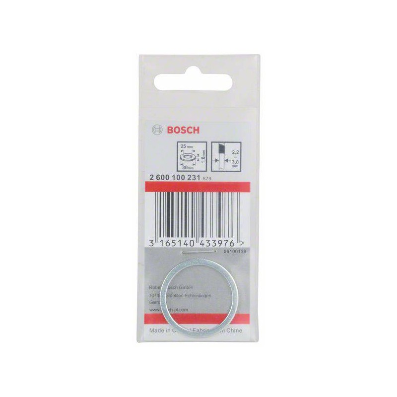 2600100231 BOSCH Inel reductie panze ferastrau circular, 30x25x1.8 mm