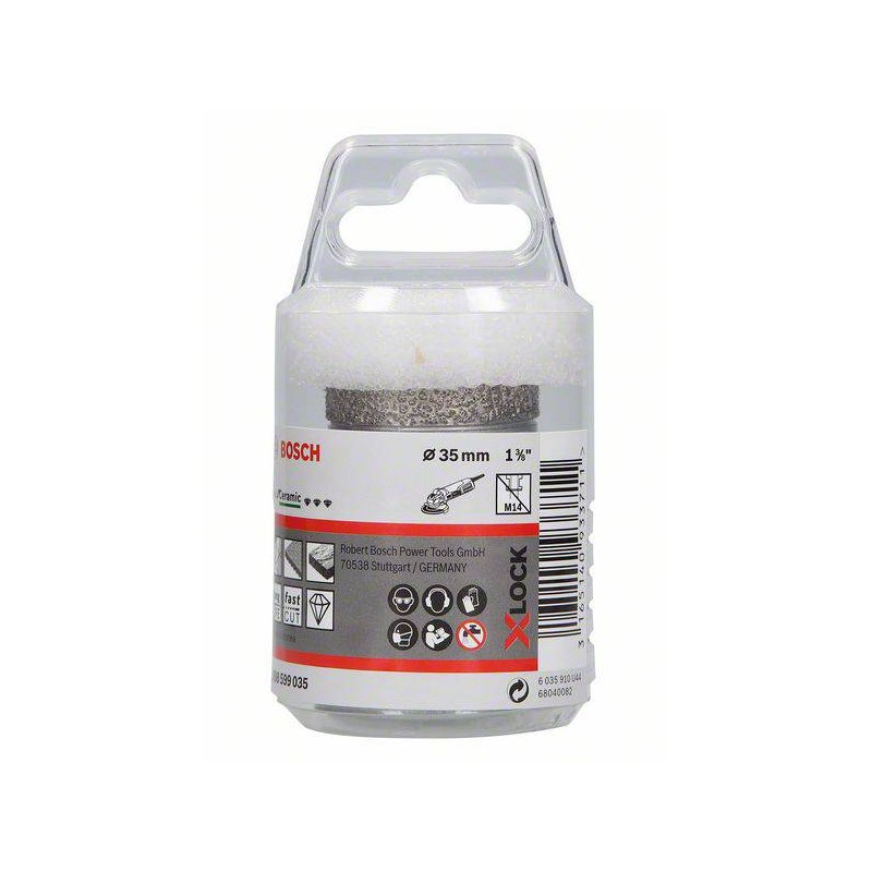 2608599035 BOSCH Freza diamantata pentru ceramica,X-LOCK,diametru 35mm