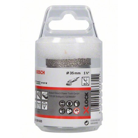 2608599035 BOSCH Freza diamantata pentru ceramica,X-LOCK,diametru 35mm