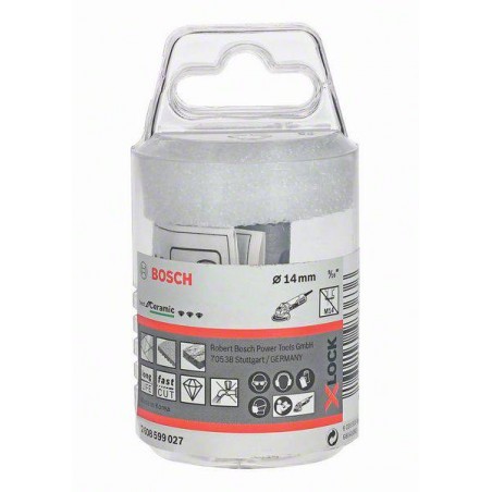 2608599027 BOSCH Freza diamantata ceramica, X-LOCK, diametru 14mm