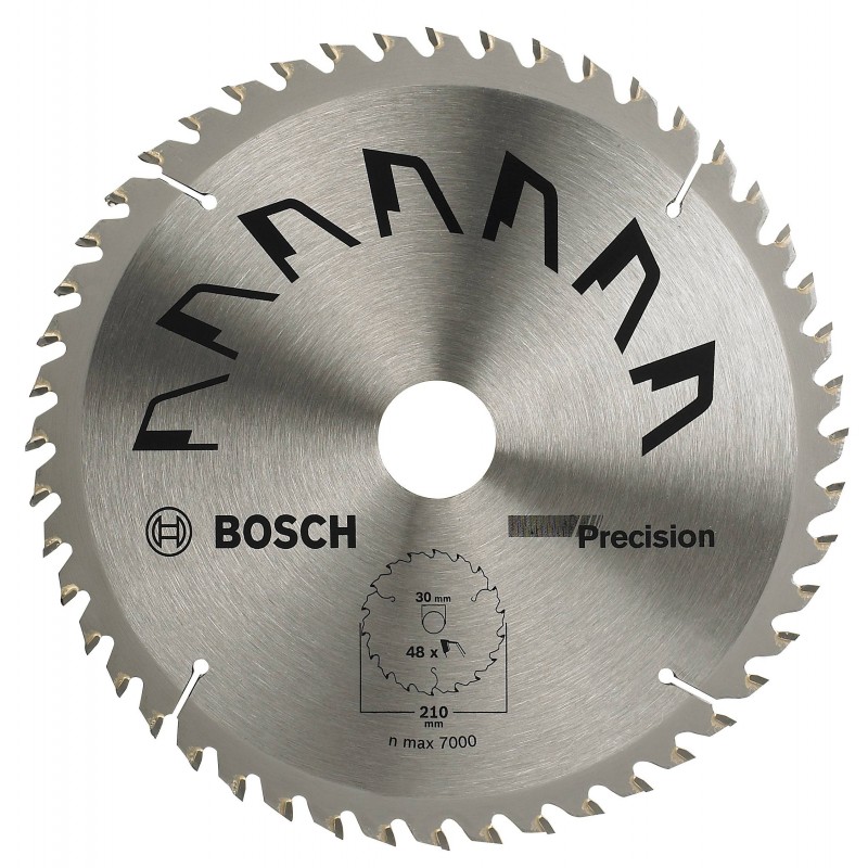 2609256873 BOSCH Panza fierastrau circular, lemn, 210x30x2.5 mm, 48T