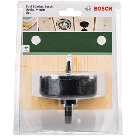 2609256D11 BOSCH Carota pentru lampi tip spot 80mm burghiu de centrare
