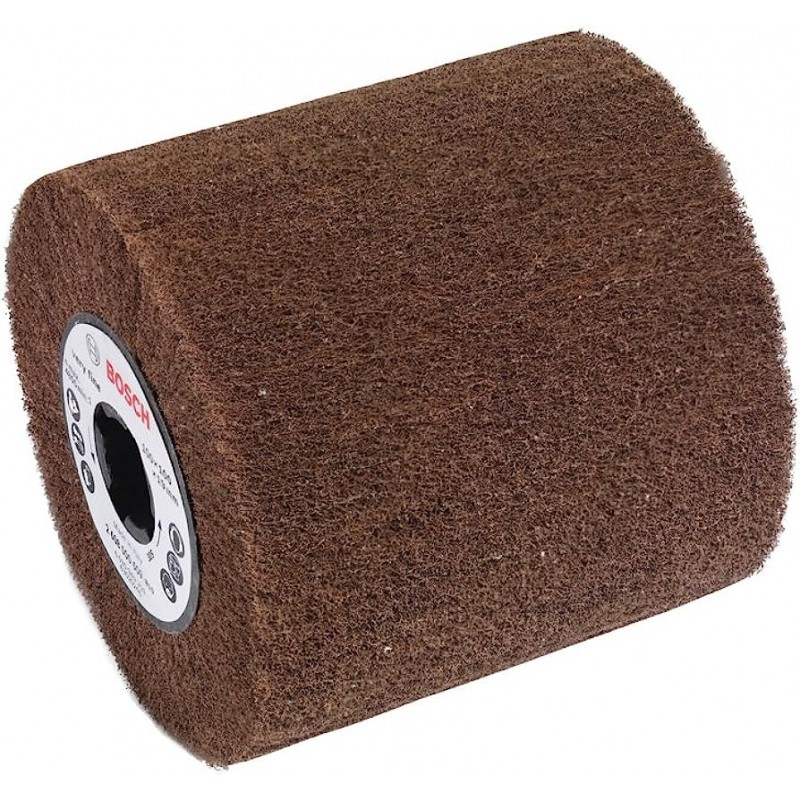 2608000607 BOSCH Tambur de slefuit din pasla, 100x100x19 mm, grosier