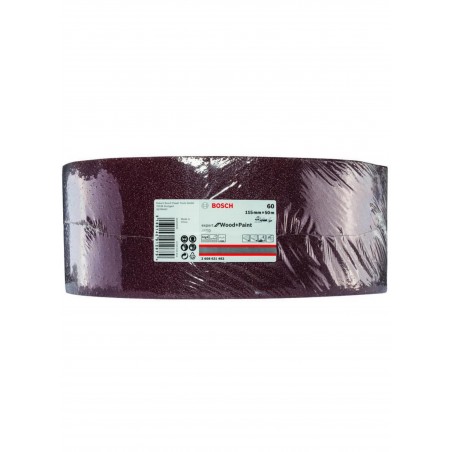 2608621482 BOSCH Rola 50m de hartie slefuit lemn,latime 115mm,J450,G60